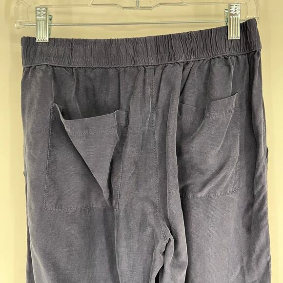 Mododoc Jogger Pant Women's Size XS Navy Licorice Mid Rise Zip Ankle - Picture 4 of 9